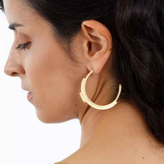 Brincos Argolas The Unfinished