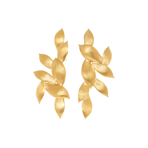 Brincos Folhas Perfectly Imperfect